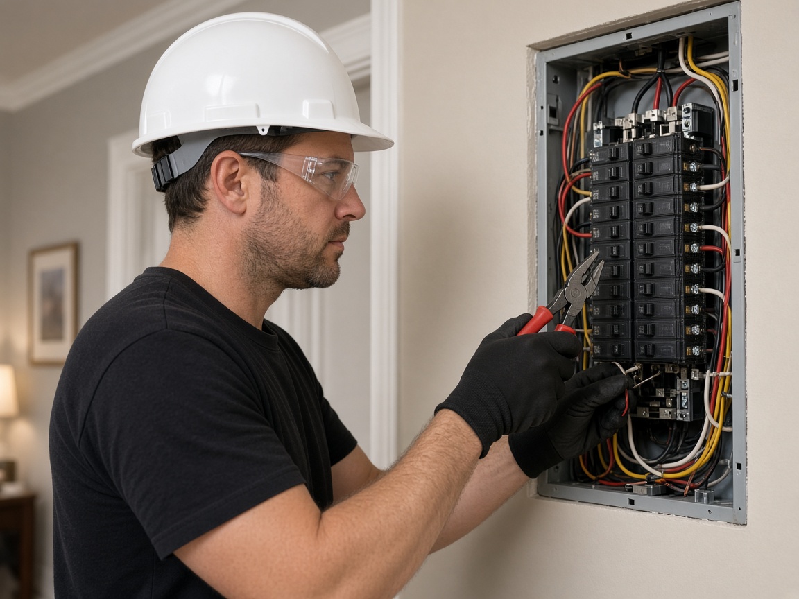 Home improvement specialist at work