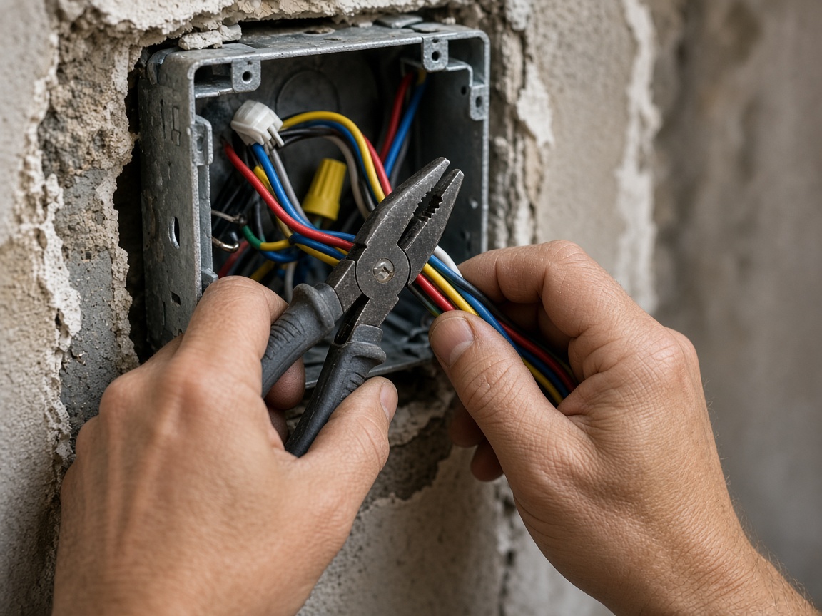 Precision wiring during a remodel