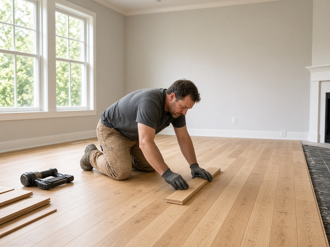 Flooring installation